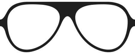 Очки силуэт