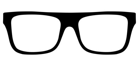Силуэт очков