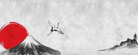 Обложка в японском стиле