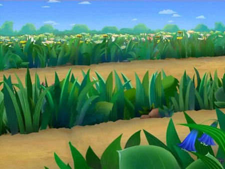 Фон из мультика лунтик