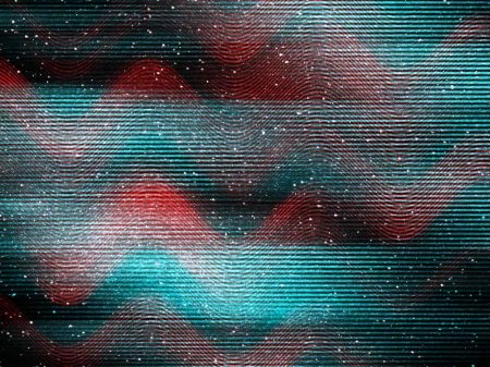 Глитч телевизора