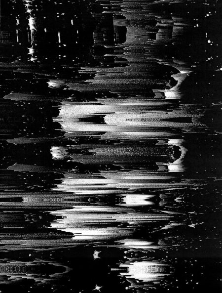 Помехи черно белые