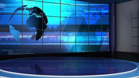 Студия новостей первого канала бэкграунд