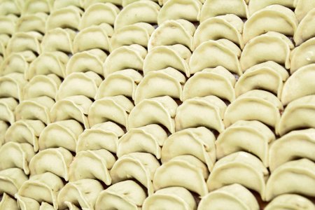 Много пельменей