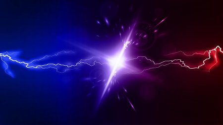 Электрическо красное молнии