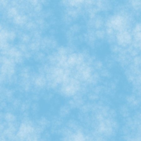 Голубой фон с облаками