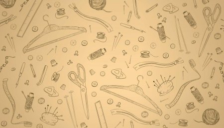 Швейный фон