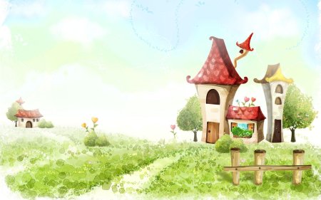 Фон сказочный