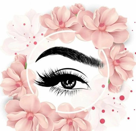 Логотип наращивание ресниц