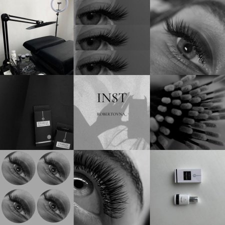 Наращивание ресниц эстетика