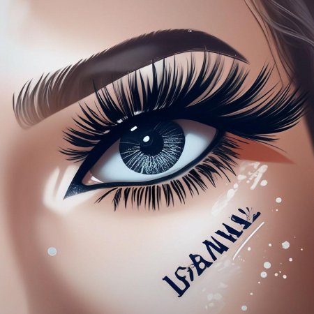 Ресницы красивые