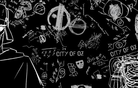 Обои в стиле панк