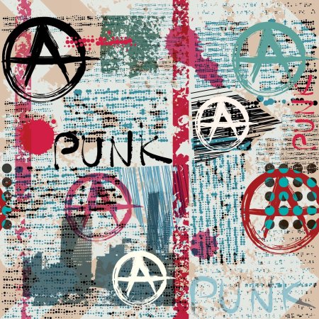 Принты в стиле гранж