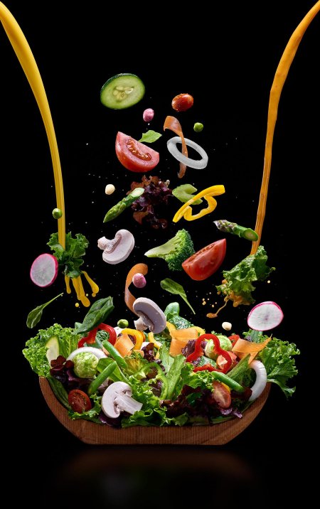 Фон для меню салаты