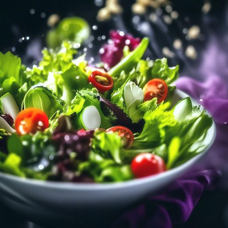 Салат красивый