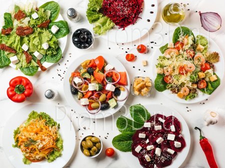 Салаты в ассортименте