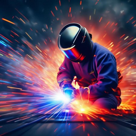 Сварщик ручной дуговой сварки