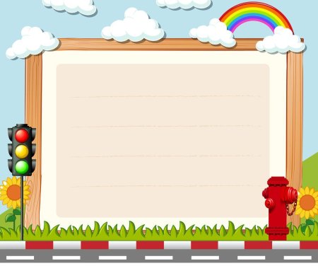 Рамка пдд для детей в детском саду