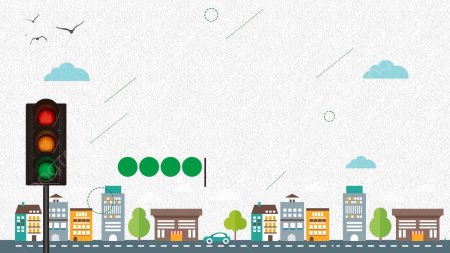 Фон по правилам дорожного движения