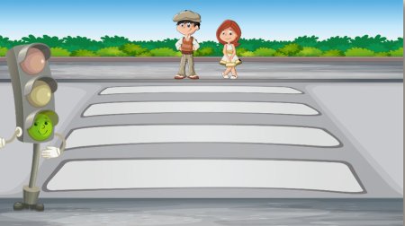 Дети на дороге