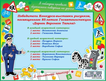 Конкурс рисунков пдд