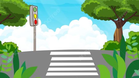 Дорога мультяшная