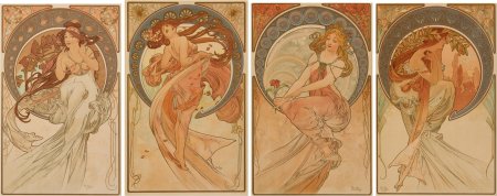 Альфонс муха времена года