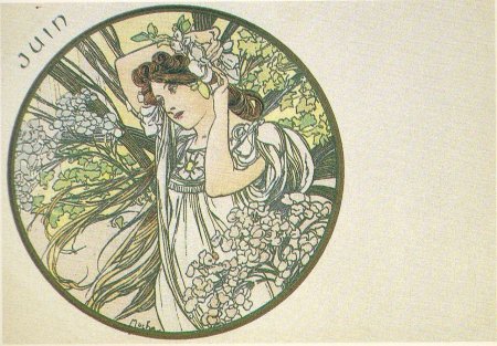 Альфонс муха месяцы