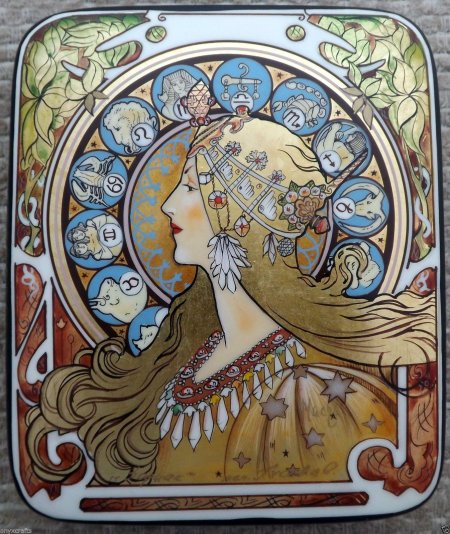 Альфонс муха арт нуво