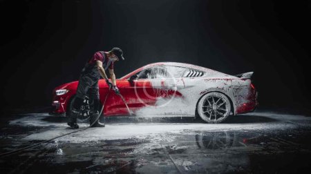 Машина на мойке