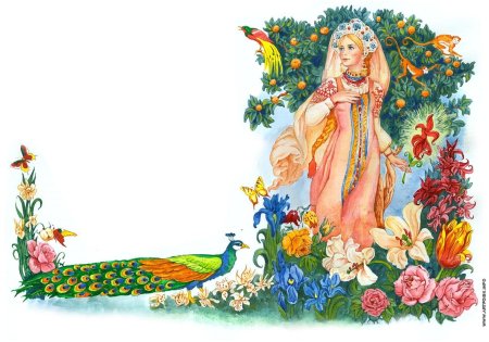 Русские сказки Аленький цветочек