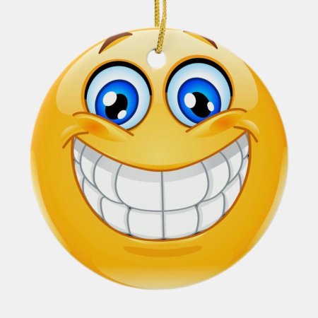 Большой смайлик улыбка