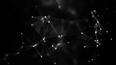 Нейросети на черном фоне