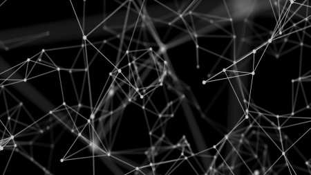 Черный фон с линиями