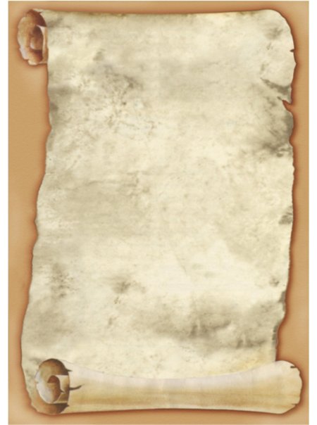Старинный лист бумаги
