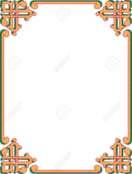 Рамка орнамент