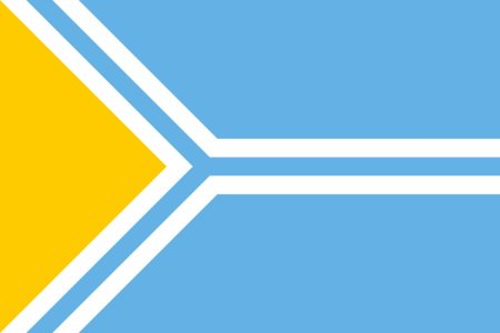 Республика Тува флаг