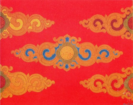 Бурятский узор Сагаалган