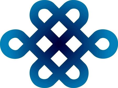 Бурятский символ улзы