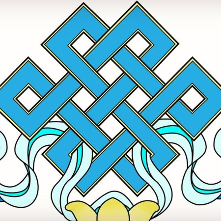 Тибетский буддизм бесконечный узел (шриватса)