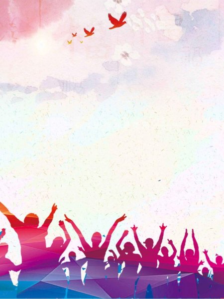 Фон для презентации молодежный