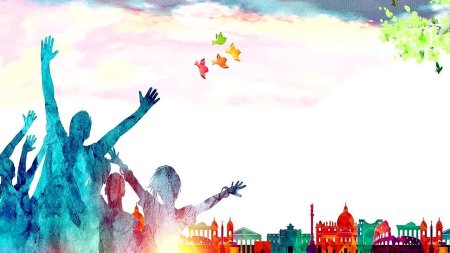 Фон для презентации молодежь