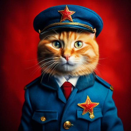 Кот в форме