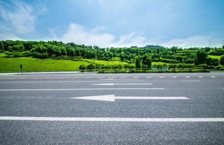 Дорога вид сбоку