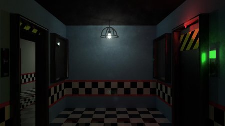 Пиццерия Фредди комната охранника