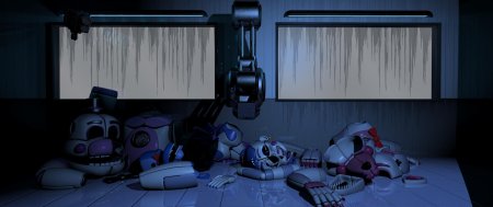 Комната с ковшом FNAF 5 sister location