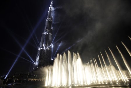 Башня бурдж халифа в дубае