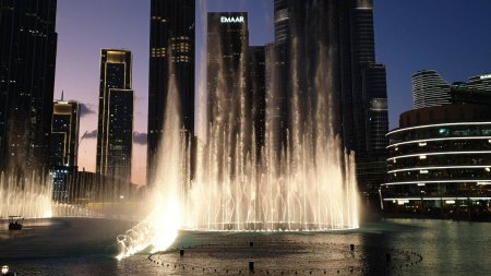 Танцующий фонтан «дубай» (оаэ)