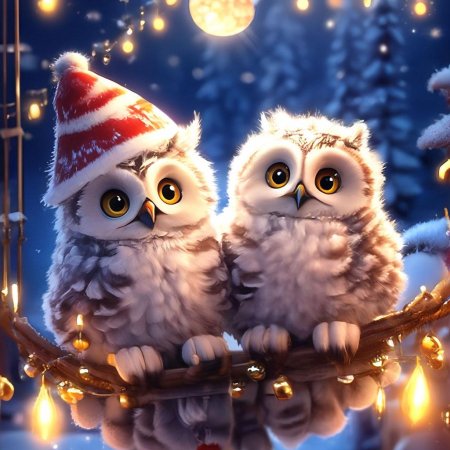 Новогодние совы