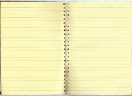 Блокнот в линейку